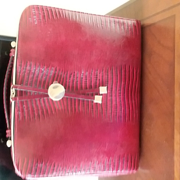 Estee Lauder Bags New Estee Lauder Red Large Cosmetic Travel Case